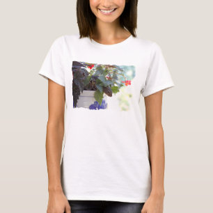 Ekorre i blommakruka tee shirt