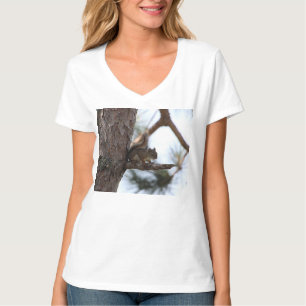 ekorre i Gräs Träd T Shirt
