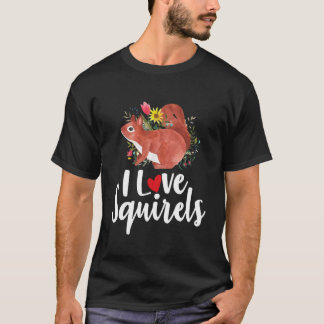 ekorre - I Kärlek ekorrar T Shirt