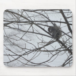 ekorre i Snö Mousepad Musmatta