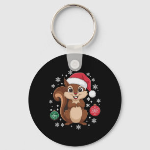 Ekorre jul God jul Festiv jul Ekkor Nyckelring
