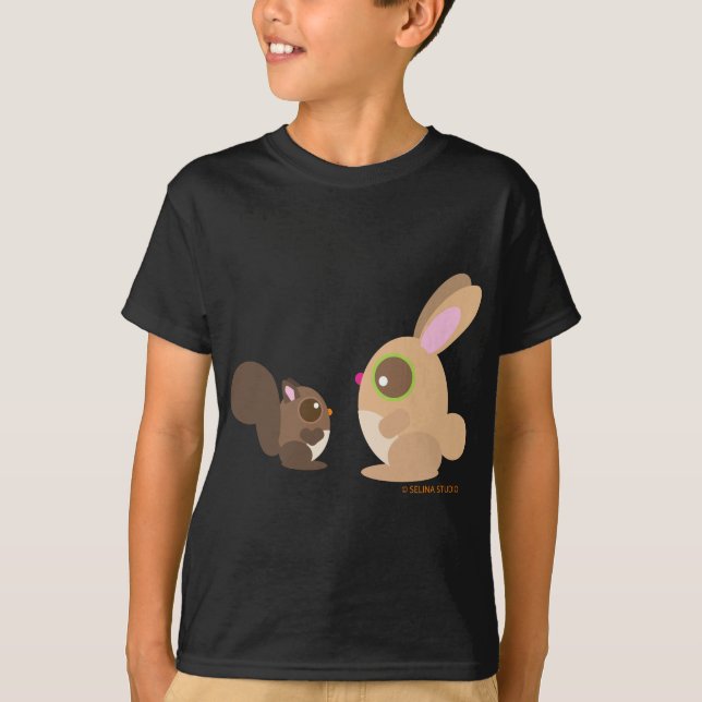ekorre+kanin t-shirt (Framsida)