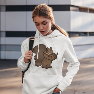 ekorre med akorn t shirt