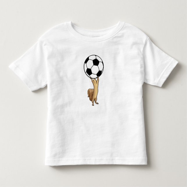 ekorre med fotboll t shirt (Framsida)