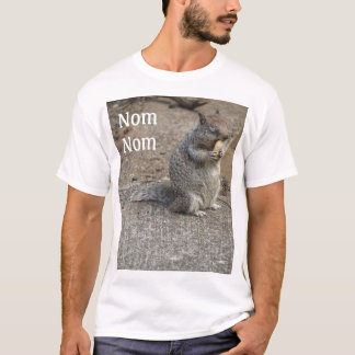 Ekorre med jordnöten Nom Nom Tee Shirt