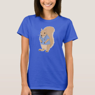ekorre med snäckor t shirt