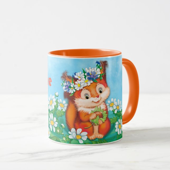 ekorre mugg (Framsida höger)