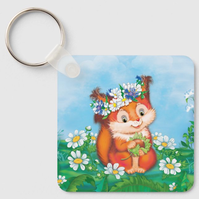ekorre   nyckelring (Framsida)