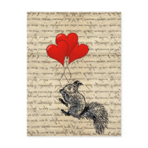 Ekorre- och hjärtaballonger