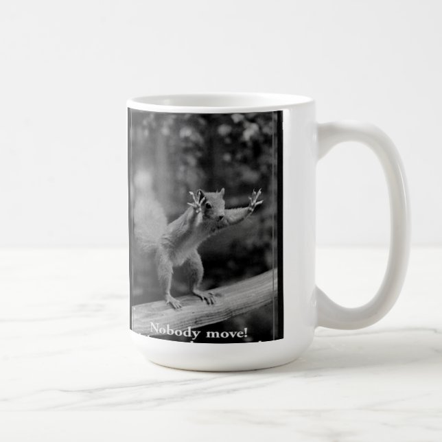 Ekorre och nöt kaffemugg (Höger)