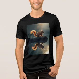 "ekorre och reflexion" t shirt