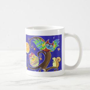 ekorre och ugglor kaffemugg