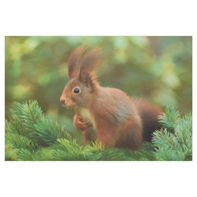 Ekorre på ett träd tyg (Yard)