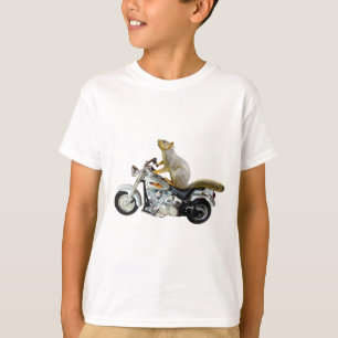 Ekorre på motorcykeln tröja
