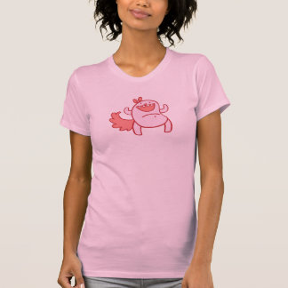 Ekorre - rosa t shirt