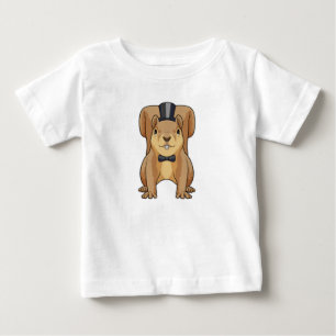 Ekorre som brudgumme med kostym t shirt