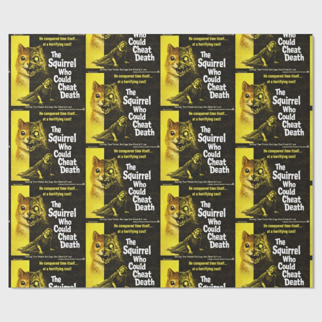 Ekorre som lurade döden presentpapper (Platt)