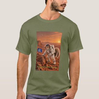 Ekorre Space Framtid T Shirt
