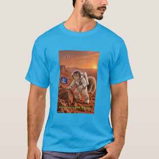 Ekorre Space Framtid T Shirt