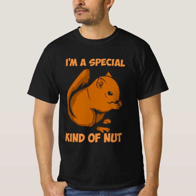 ekorre - Speciell typ av Nöt T Shirt (Framsida)