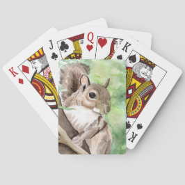 Ekorre spelkort Rummy Poker