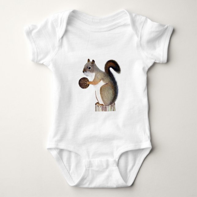ekorre t-shirt (Framsida)