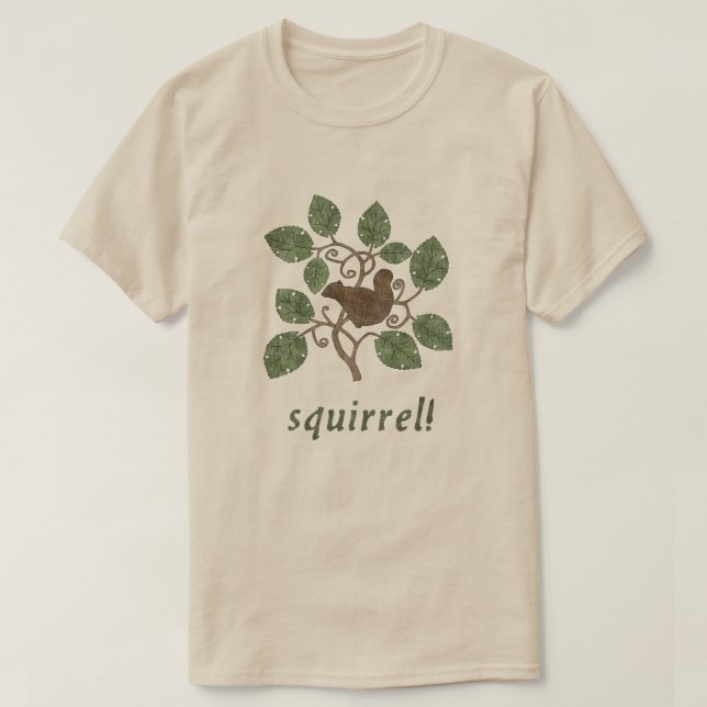 ekorre! t shirt (Design framsida)