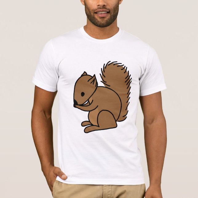 ekorre t-shirt (Framsida)