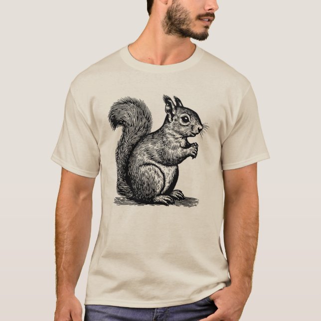 Ekorre T Shirt (Framsida)