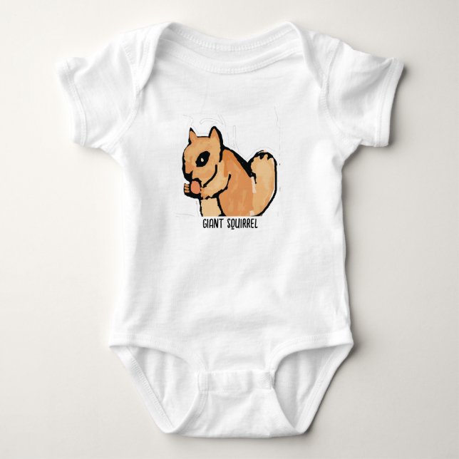 ekorre t shirt (Framsida)