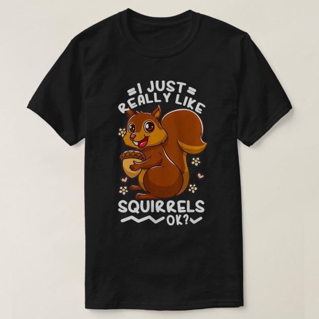 ekorre t shirt (Design framsida)