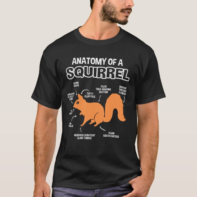 ekorre t shirt (Framsida)