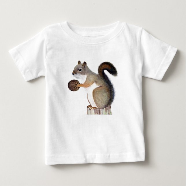 ekorre tee shirt (Framsida)