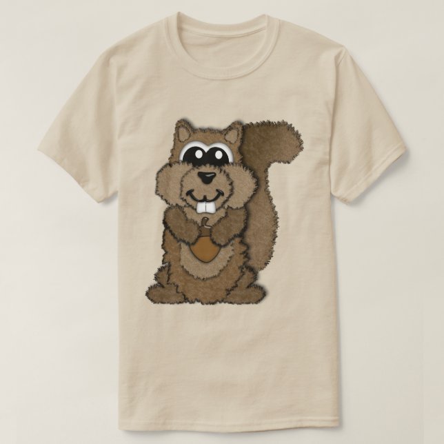ekorre tee shirt (Design framsida)