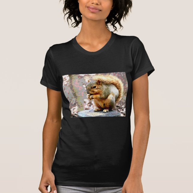 ekorre tee shirt (Framsida)