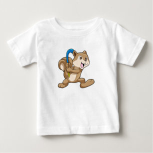 ekorre vid Fält hockey med Stick T Shirt