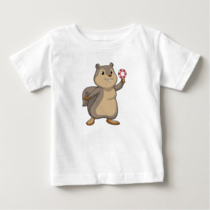 ekorre vid Poker med Poker chip T Shirt