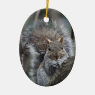 Ekorredekoration Julgransprydnad Keramik