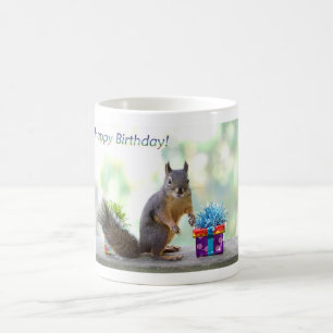Ekorregrattis på födelsedagen! kaffemugg