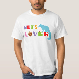 ekorrel Nöt Älskare T Shirt