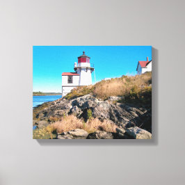 ekorrel Point Lighthouse, Maine-Kanvastrycket Canvastryck
