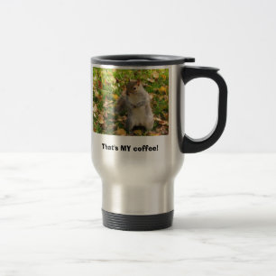Ekorren reser kaffe resemugg