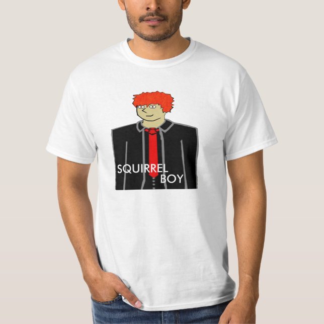 Ekorrepojke T-shirt (Framsida)