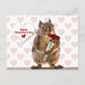 Ekorrevalentin Helg Vykort