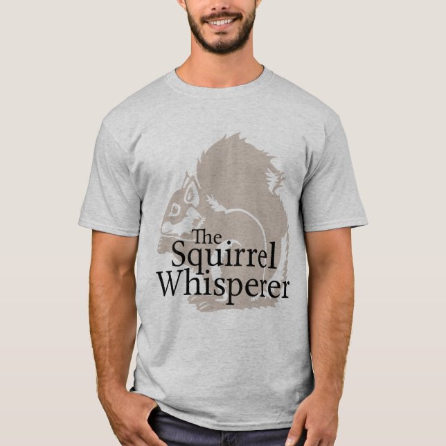 Ekorrewhispereren T Shirt (Framsida)