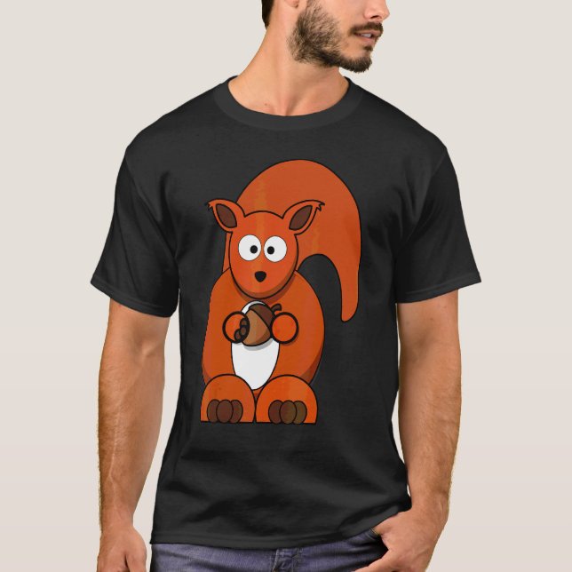 Ekorrflöjtare T Shirt (Framsida)