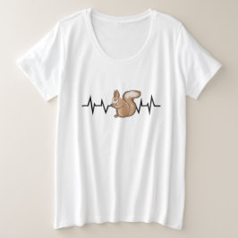 Ekorrhjärtat Ekorrälskare T Shirt