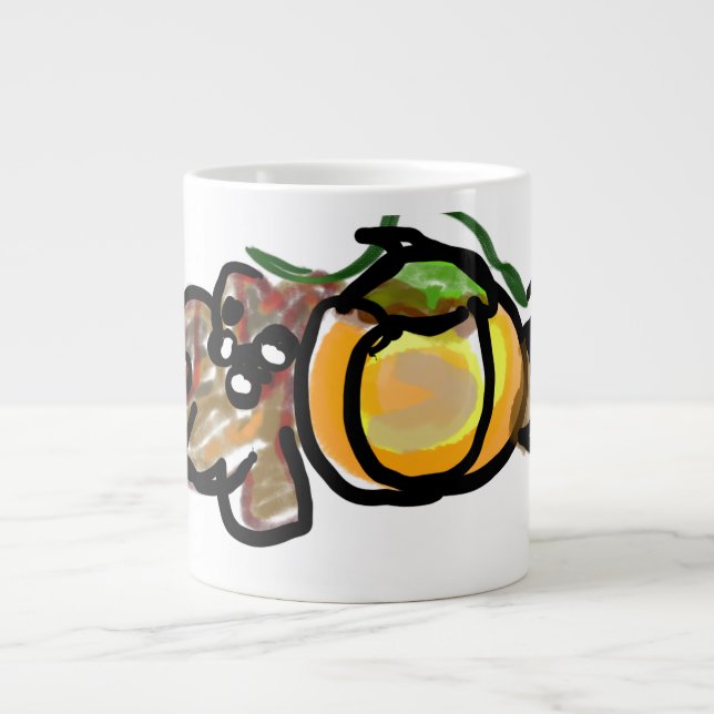 Ekorrpumpaber  jumbo mugg (Framsidan)