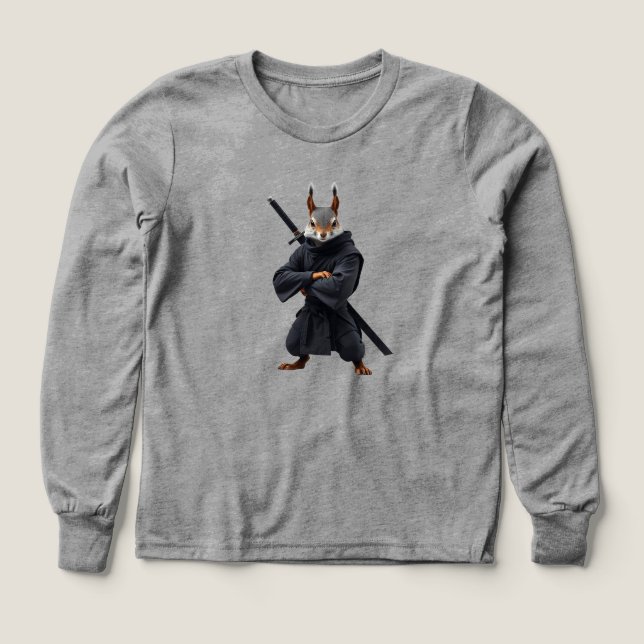 Ekorrsamuraj T Shirt (Design framsida)
