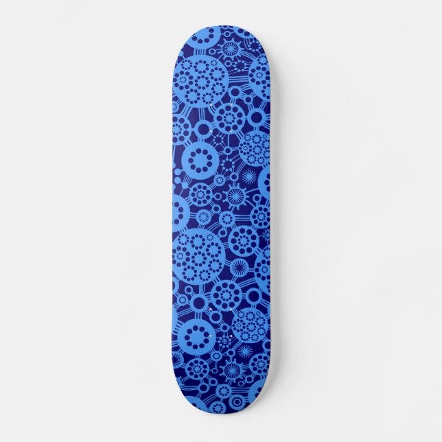 Ekosystem - Baby blue på DP-flottan Mini Skateboard Bräda 18,7 Cm (Framsida)